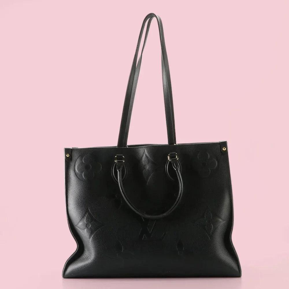 Louis Vuitton OnTheGo GM Tote in Monogram Giant Empreinte Leather